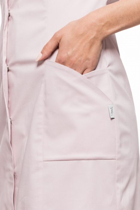 Sukienka medyczna Celina – kieszenie w kształcie tulipana, detal