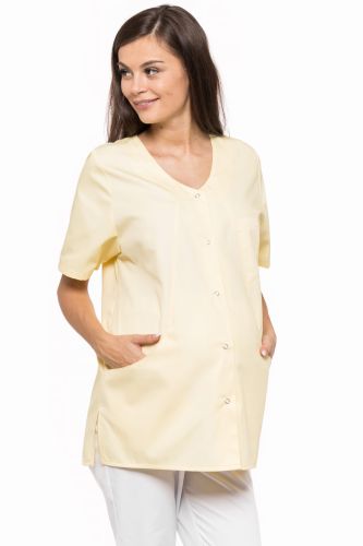 Żakiet medyczny dla kobiet w ciąży, model Teresita+ z trzema kieszeniami.