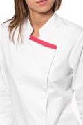Bluza gastronomiczna Magda – prosta bluza kucharska ze stójką i zapięciem na napy.