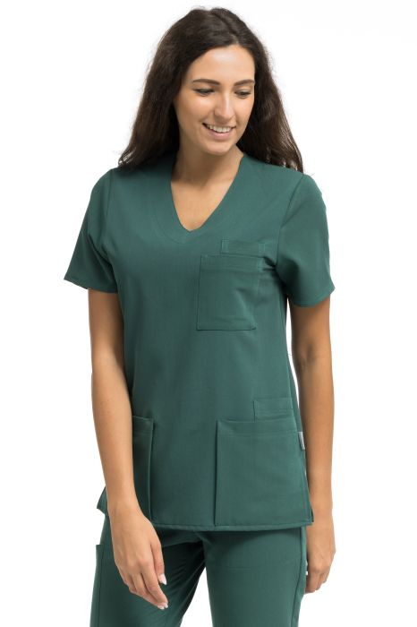Bluza zabiegowa GAJA – praktyczna odzież medyczna do pracy w gabinecie i szpitalu